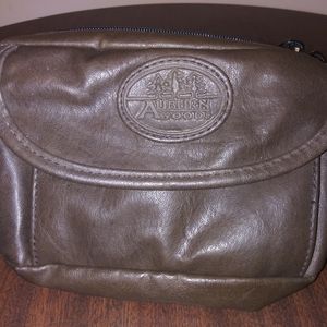 Vintage Auburn Wood Fanny Pack